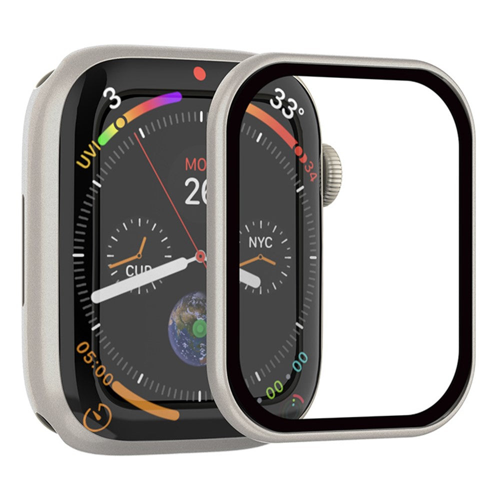 Skärmskydd i härdat glas med PC-ram-Apple Watch-2 Form