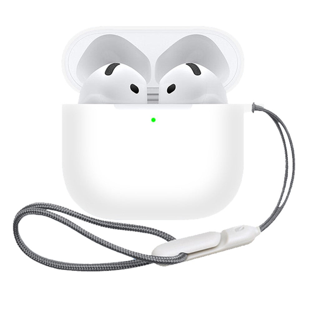 Silikonfodral med snodd och Bluetooth-skydd-AirPods-2 Form